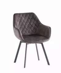 Violet Dining Chair - Graphite